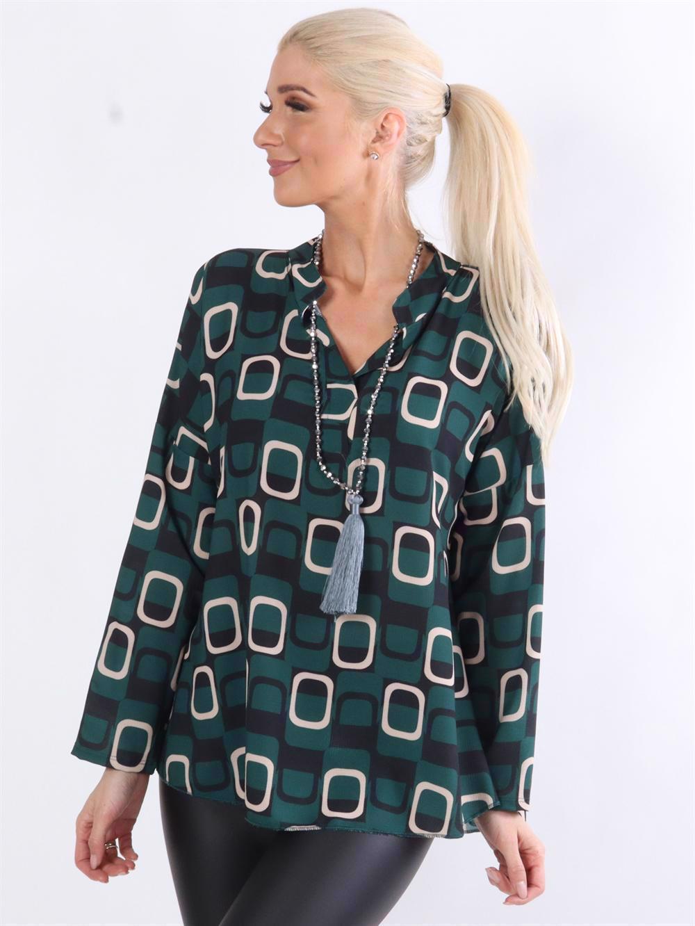 Ginny - Simpel tunika med v-udskæring